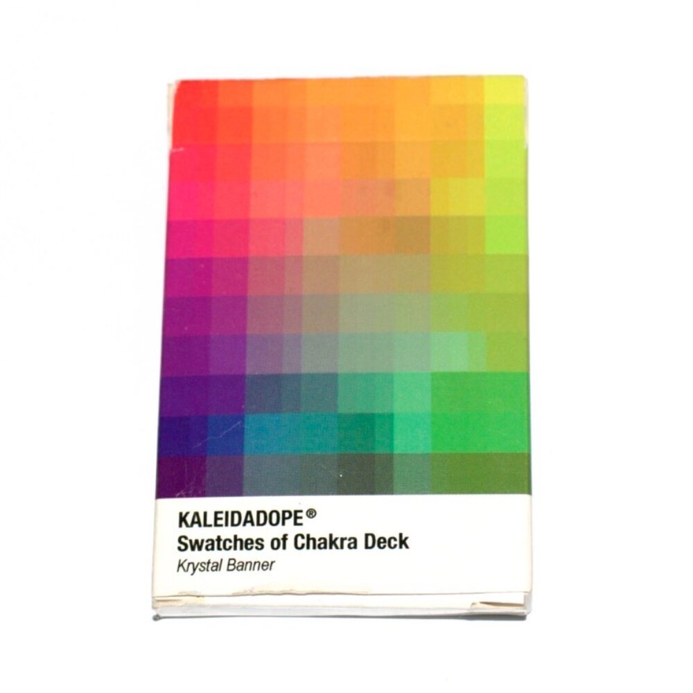 Kaleidadope's Swatches of Chakra Oracle Deck OOP FIRST EDITION